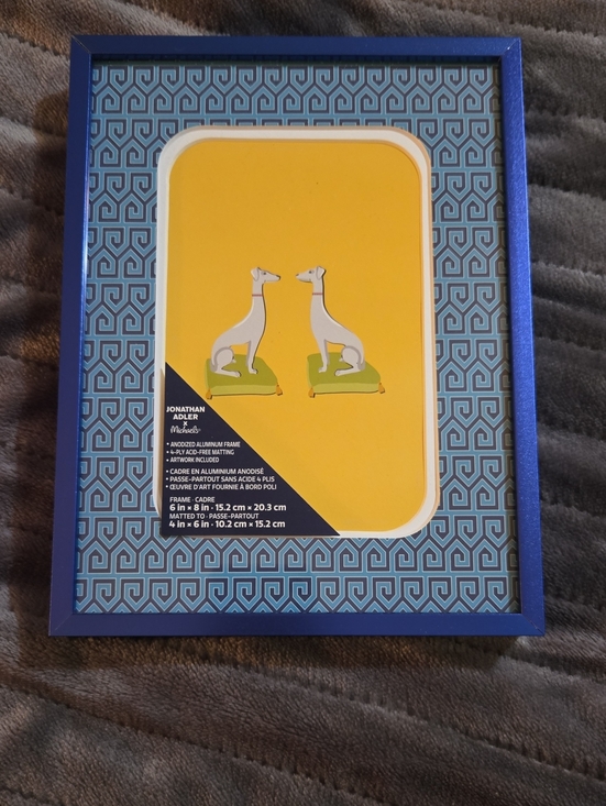 Jonathan Adler x Michaels Other - Jonathan Adler Cobalt Blue Picture Frame